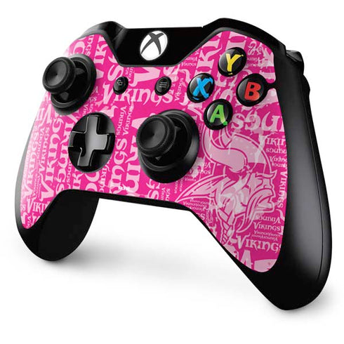 NFL Minnesota Vikings - Blast Pink Xbox One Controller Skin