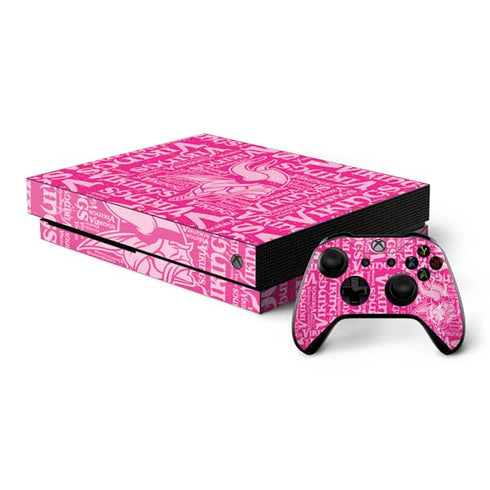 NFL Minnesota Vikings - Blast Pink Xbox One X Bundle Skin