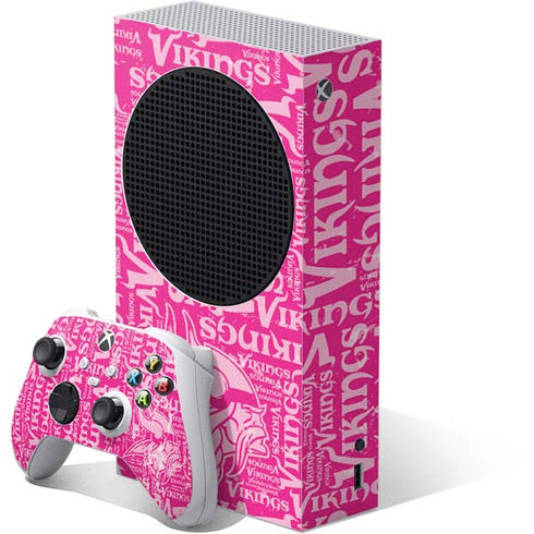 NFL Minnesota Vikings - Blast Pink Xbox Series S Skins
