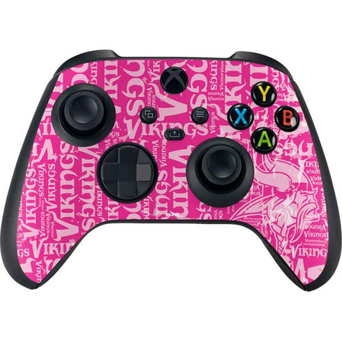 NFL Minnesota Vikings - Blast Pink Xbox Series X Bundle Skin