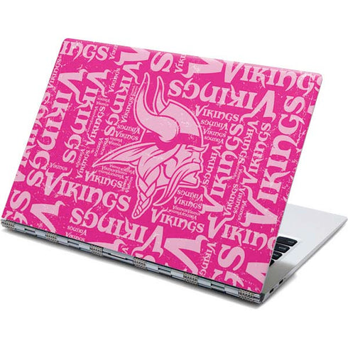 NFL Minnesota Vikings - Blast Pink Yoga 910 2-in-1 14in Touch-Screen Skin