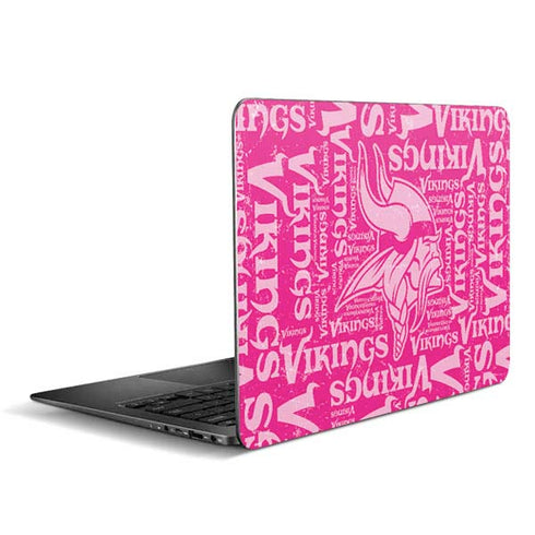 NFL Minnesota Vikings - Blast Pink Zenbook UX305FA 13.3in Skin