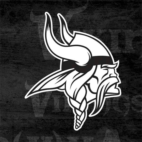 NFL Minnesota Vikings Black & White Nintendo 2DS XL (2017) Skin