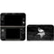 NFL Minnesota Vikings Black & White 3DS XL 2015 Skin