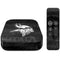 NFL Minnesota Vikings Black & White Apple TV Skin