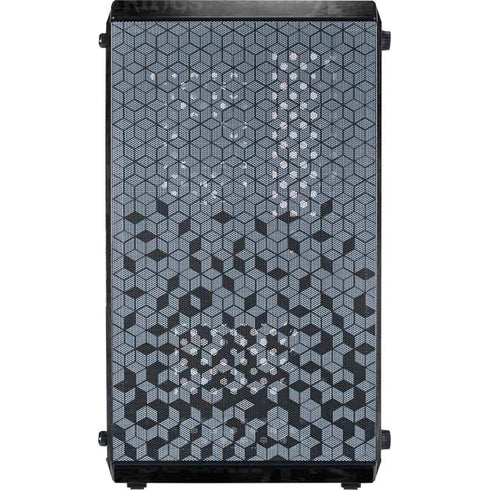 NFL Minnesota Vikings Black & White Cooler Master MasterBox Q300L Mini Tower Skin