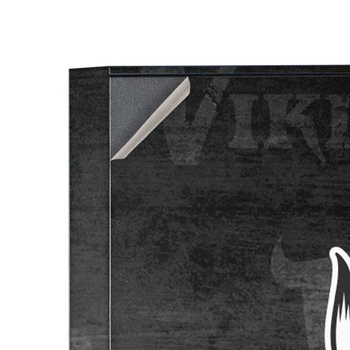 NFL Minnesota Vikings Black & White Corsair 4000D Tempered Glass Mid-Tower ATX Case Skin