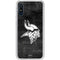 NFL Minnesota Vikings Black & White Galaxy A10e Clear Case