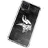 NFL Minnesota Vikings Black & White Galaxy A12 Clear Case