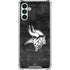 NFL Minnesota Vikings Black & White Galaxy A13 5G Clear Case