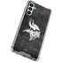 NFL Minnesota Vikings Black & White Galaxy A14 5G Clear Case