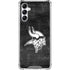 NFL Minnesota Vikings Black & White Galaxy A15 5G Clear Case
