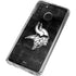 NFL Minnesota Vikings Black & White Galaxy A21 Clear Case