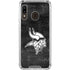 NFL Minnesota Vikings Black & White Galaxy A30 Clear Case