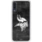 NFL Minnesota Vikings Black & White Galaxy A50 Clear Case
