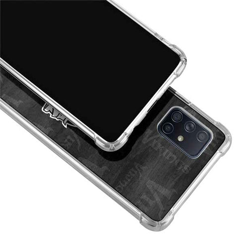 NFL Minnesota Vikings Black & White Galaxy A51 5G Clear Case
