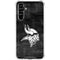 NFL Minnesota Vikings Black & White Galaxy A54 5G Clear Case