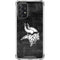 NFL Minnesota Vikings Black & White Galaxy A72 5G Clear Case