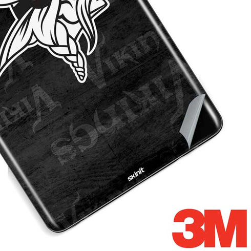NFL Minnesota Vikings Black & White Galaxy Note 8 Skin