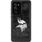 NFL Minnesota Vikings Black & White Galaxy Note20 Ultra 5G Waterproof Case