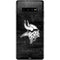 NFL Minnesota Vikings Black & White Galaxy S10 Plus Skin