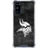 NFL Minnesota Vikings Black & White Galaxy S20 FE Clear Case
