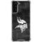 NFL Minnesota Vikings Black & White Galaxy S21 FE Clear Case