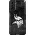 NFL Minnesota Vikings Black & White Galaxy S21 FE Pro Case