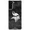 NFL Minnesota Vikings Black & White Galaxy S22 Plus Clear Case
