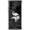 NFL Minnesota Vikings Black & White Galaxy S22 Ultra Clear Case