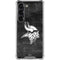 NFL Minnesota Vikings Black & White Galaxy S23 Clear Case