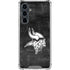 NFL Minnesota Vikings Black & White Galaxy S23 FE Clear Case