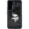NFL Minnesota Vikings Black & White Galaxy S23 Plus Waterproof Case
