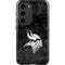 NFL Minnesota Vikings Black & White Galaxy S23 Pro Case