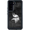 NFL Minnesota Vikings Black & White Galaxy S23 Waterproof Case