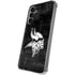NFL Minnesota Vikings Black & White Galaxy S24 Plus Clear Case