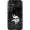 NFL Minnesota Vikings Black & White Galaxy S24 Plus Impact Case