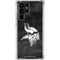 NFL Minnesota Vikings Black & White Galaxy S24 Ultra Clear Case