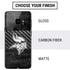 NFL Minnesota Vikings Black & White Galaxy S9 Skin