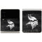 NFL Minnesota Vikings Black & White Galaxy Z Flip3 5G Skin