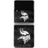 NFL Minnesota Vikings Black & White Galaxy Z Flip3 5G Skin