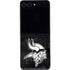 NFL Minnesota Vikings Black & White Galaxy Z Flip5 5G Skin