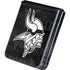 NFL Minnesota Vikings Black & White Galaxy Z Flip5 5G Skin