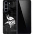 NFL Minnesota Vikings Black & White Galaxy Z Fold5 5G Skin