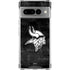 NFL Minnesota Vikings Black & White Google Pixel 7 Pro Clear Case
