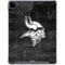 NFL Minnesota Vikings Black & White iPad Pro 12.9in (2020) Clear Case