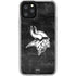 NFL Minnesota Vikings Black & White iPhone 11 Pro Clear Case