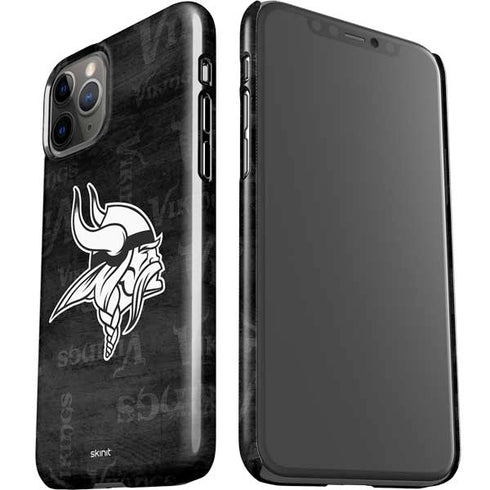 NFL Minnesota Vikings Black & White iPhone 11 Pro Lite Case