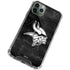 NFL Minnesota Vikings Black & White iPhone 11 Pro Max Clear Case