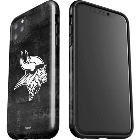 NFL Minnesota Vikings Black & White iPhone 11 Pro Max Impact Case